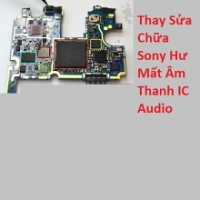 Thay Thế Sửa Chữa Hư Mất Âm Thanh IC Audio Sony Xperia XZ1 Compact